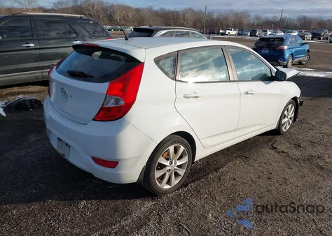 2014 Hyundai Accent Se из США, поврежденный, VIN KMHCU5AE8EU150779